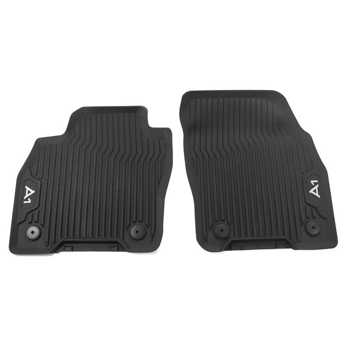 Audi A1 (GB) all-weather mattenset - voorzijde - zwart