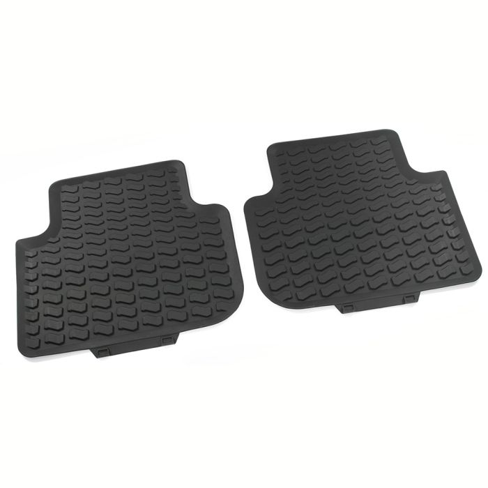 Audi Q3 (F3) all-weather mattenset - achterzijde - zwart