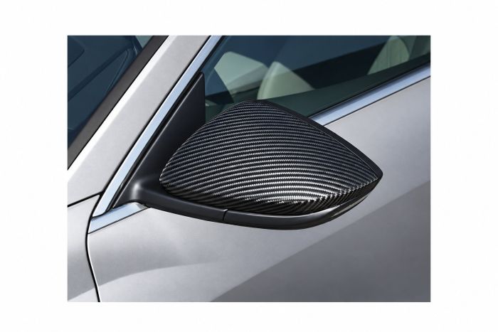 Audi Q3 (F3) spiegelkap - links - carbon