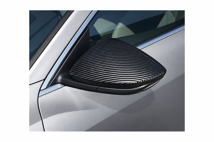 Audi Q3 (F3) spiegelkap - rechts - carbon