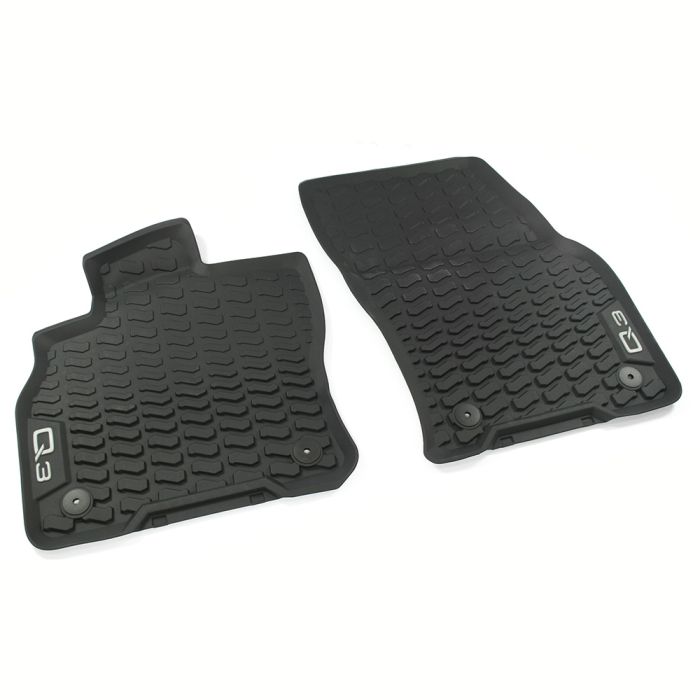 Audi Q3 (F3) all-weather mattenset - voorzijde - zwart