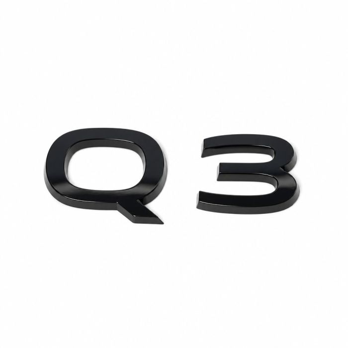 Audi Q3 (FJ) embleem - zwart