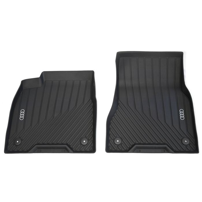 Audi Q6 (85H) all-weather mattenset - voorzijde - zwart