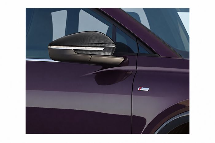 Audi Q4 e-tron (FZ), Q5 (GU), Q6 (85H) spiegelkap - rechts - carbon