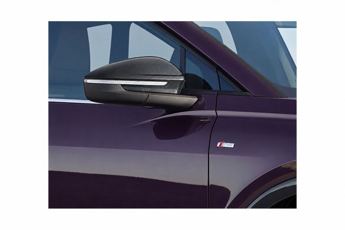 Audi Q4 e-tron (FZ), Q5 (GU), Q6 (85H) spiegelkap - rechts - carbon