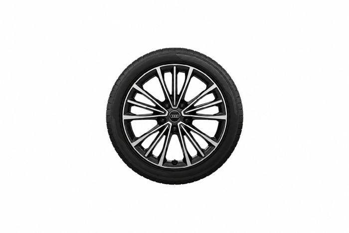 Audi A6 e-tron (85E) velg - zwart-metallic gepolijst