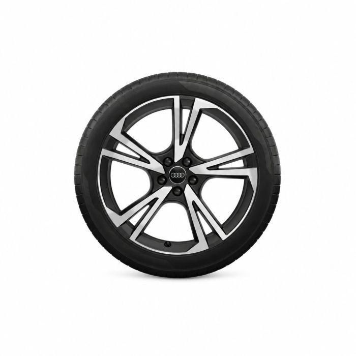 Audi A6 e-tron (85E) velg - zwart-metallic
