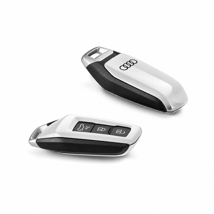 Originele Audi sleutelhoes - gletsjerwit