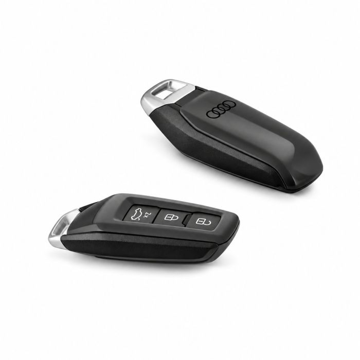 Originele Audi sleutelhoes - magneetgrijs