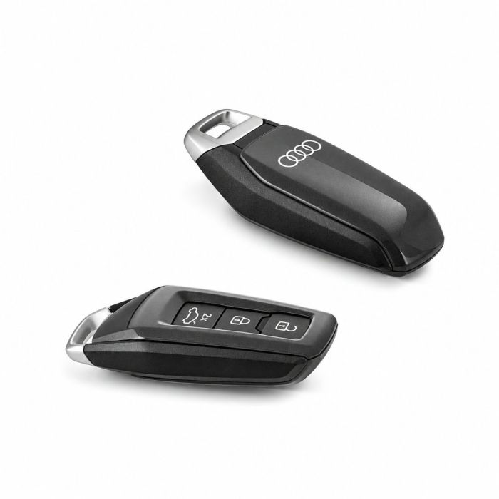 Originele Audi sleutelhoes - grijs