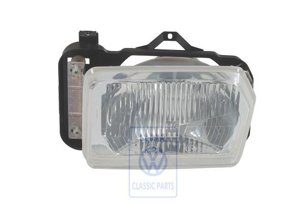 Volkswagen Polo 1 (86) halogeenkoplamp - links, rechtsverkeer