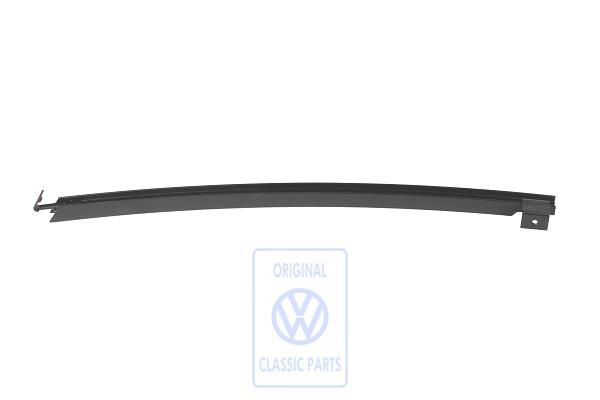 Volkswagen Polo 2 (86C) portierruitgeleider - links, rallyzwart