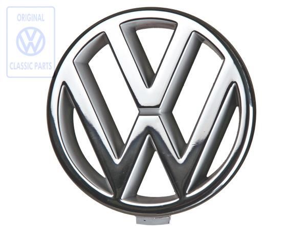 Volkswagen Polo 2 (Type 86C/6N) logo - chroom