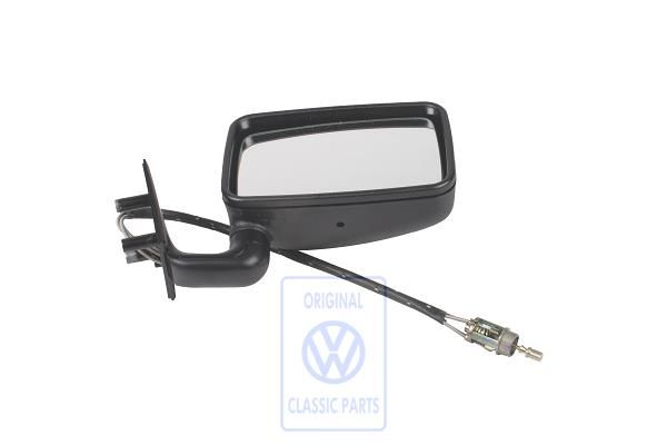 Volkswagen Polo 2 (86C) buitenspiegel rechts - convex, handmatig verstelbaar