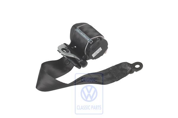 Volkswagen Polo 2 (86C) driepuntsgordel - achter, beide zijden