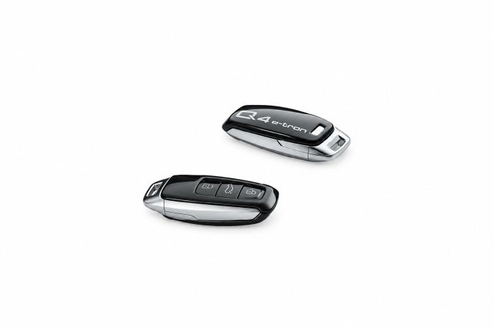 Audi Q4 e-tron (FZ) sleutelhoes - mythoszwart metallic