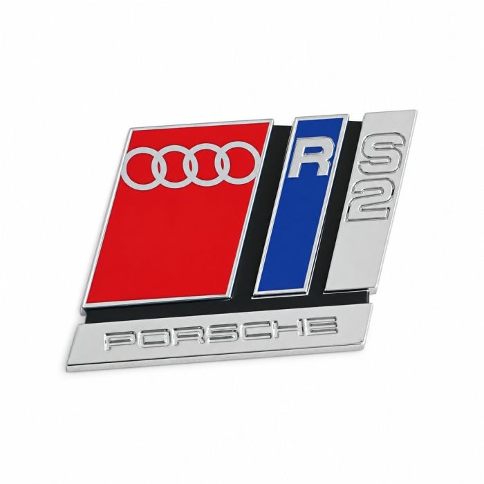 Audi 80 (B4) embleem - chroom
