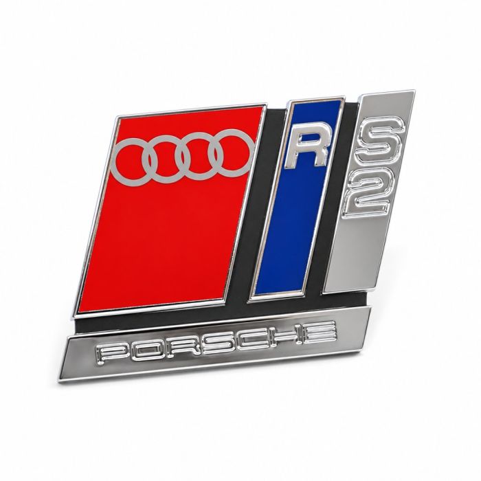 Audi 80 (B4) embleem - chroom