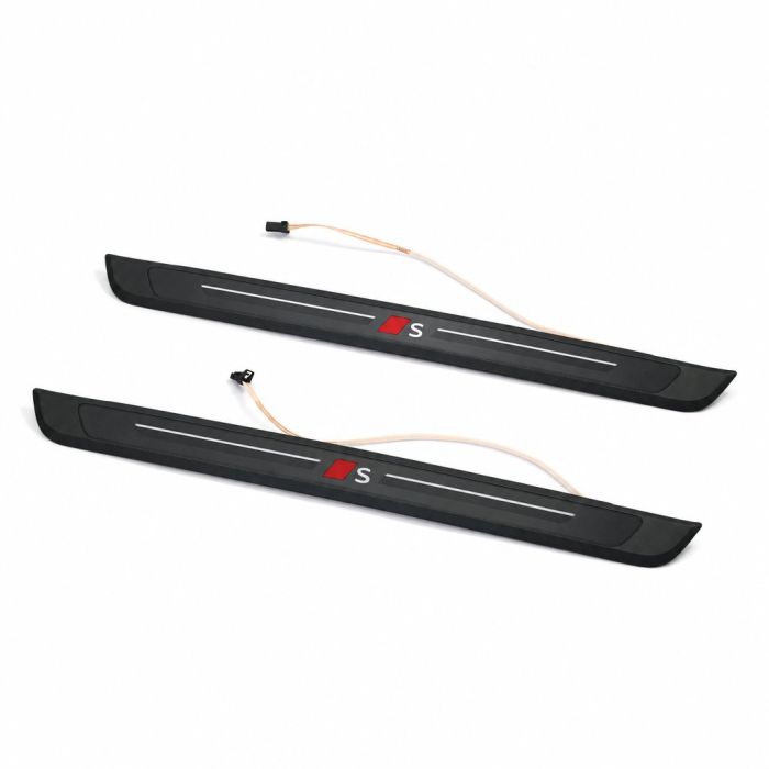 Audi A5 (B10/FU), A6 (C9/4P) set instaplijsten - zwart