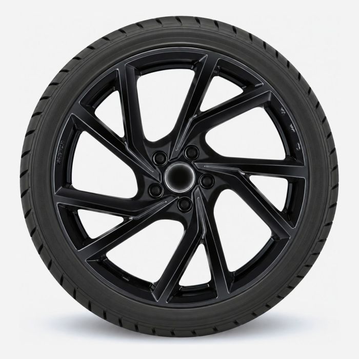 Audi A5 (B10) all-seasonset - hoogglans zwart (stijl 2)
