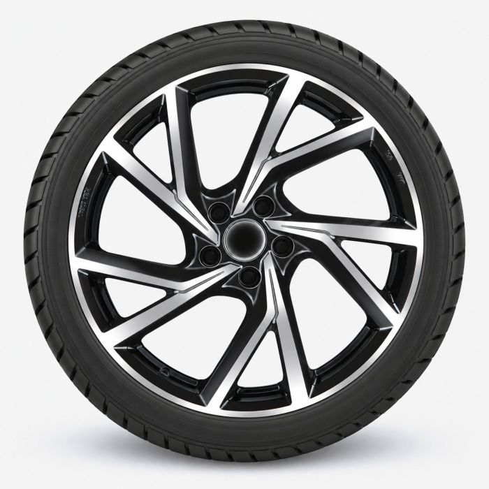 Audi A5 (B10) zomerset - zwart gepolijst (stijl 2)