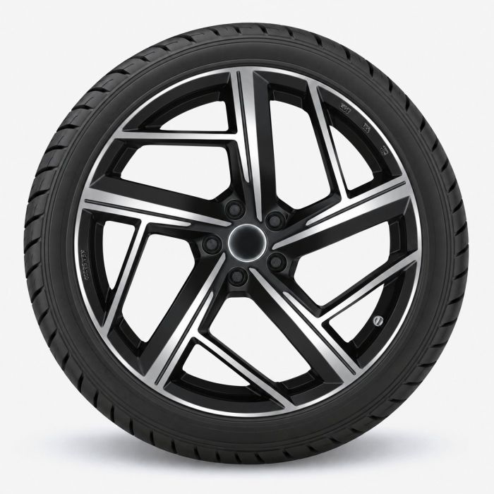 Audi A5 (B10) zomerset - zwart gepolijst (stijl 8)