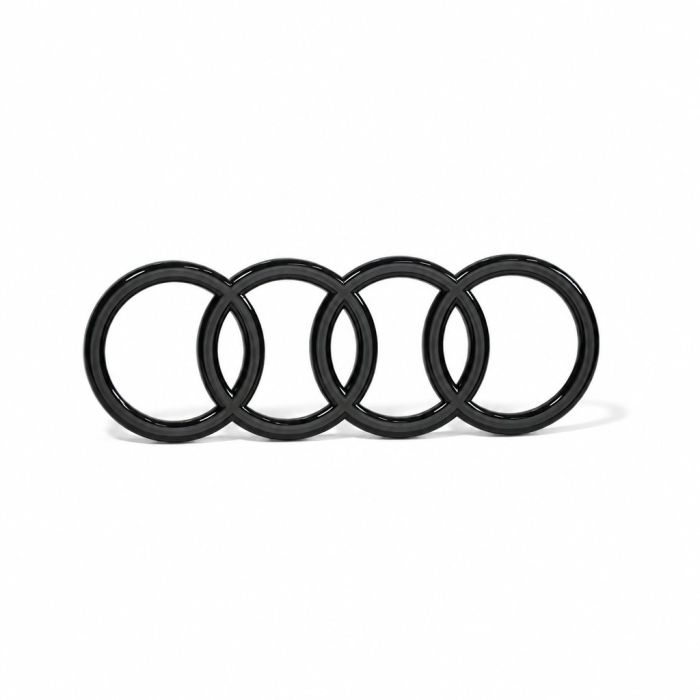 Origineel Audi logo - antraciet