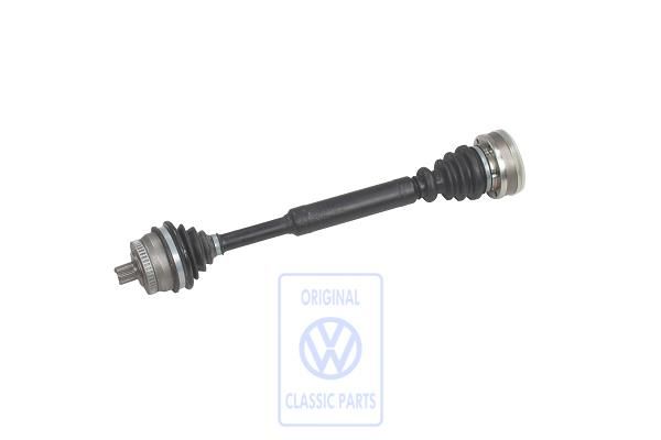 Volkswagen Passat B5 (3B) aandrijfas met homokineten 5-versnellingsbak - links (ADP, AHL, ANA)
