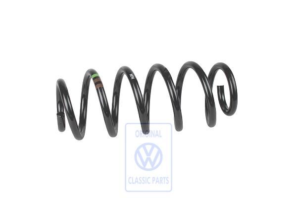 Volkswagen Passat B5 (3B) schroefveer - voor, 1 groen en 2 bruine markeringen