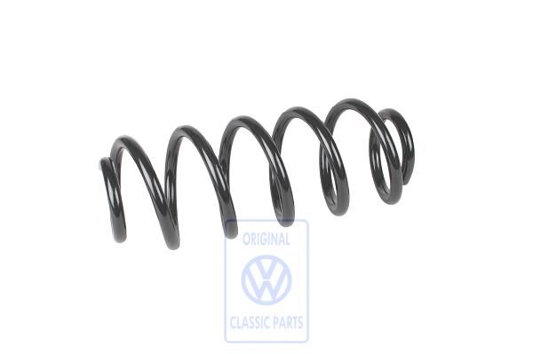 Volkswagen Passat B5 (3B) schroefveer voor (W8) - 1 oranje en 1 grijze streep