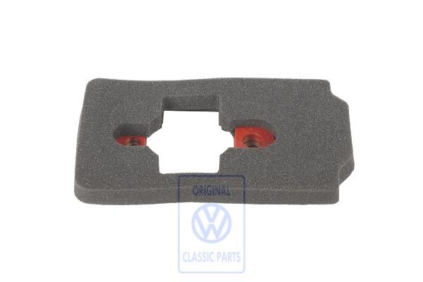 Volkswagen Passat B5 (3B) afdekking schakelmechanisme (6-versnellingsbak)