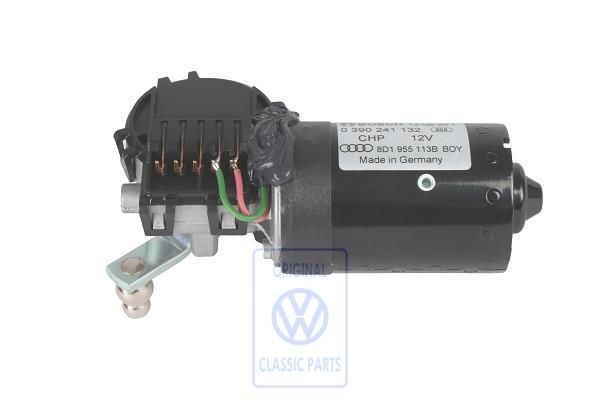 Volkswagen Passat B5 (3B) ruitenwissermotor 5-polig - links gestuurd