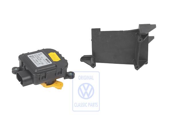 Volkswagen stelmotor ontdooiklep - geel, linksgestuurd
