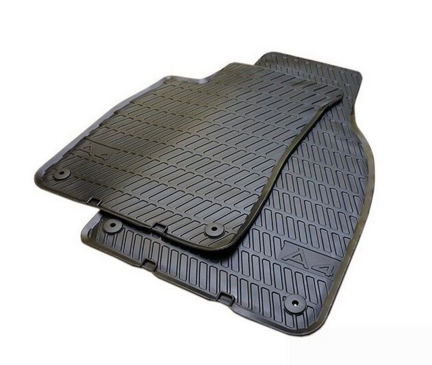 Audi A4 (B6/B7) all-weather mattenset - voorzijde - satijnzwart