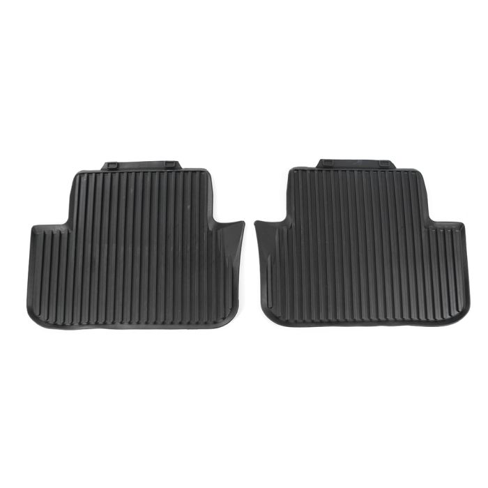 Audi A4 (B8/8K), A5 (B8/8T) all-weather mattenset - achterzijde - zwart