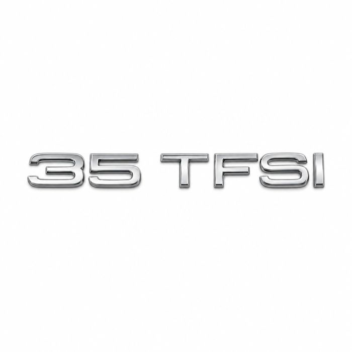 Origineel Audi embleem - chroom
