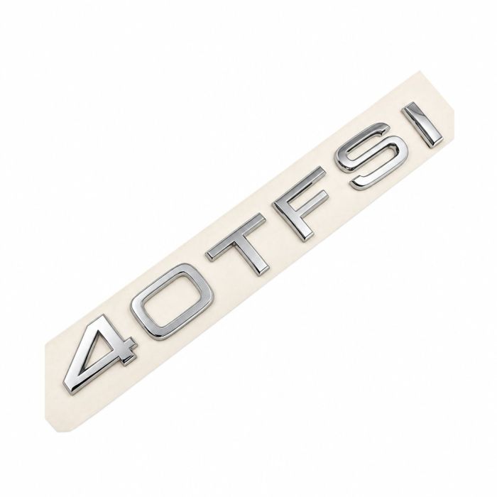 Origineel Audi embleem - chroom