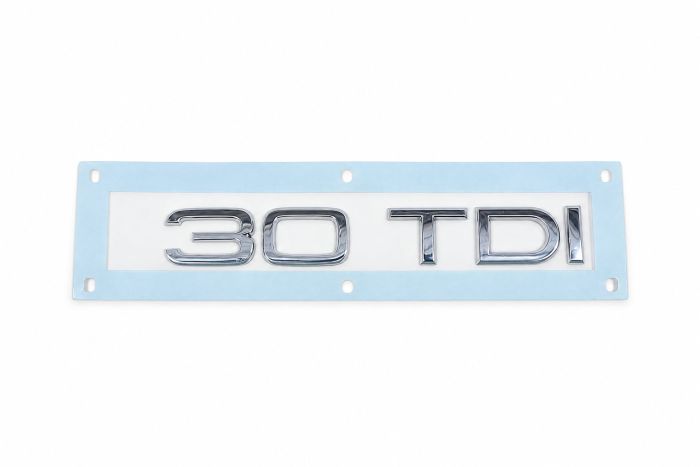 Origineel Audi embleem - chroom