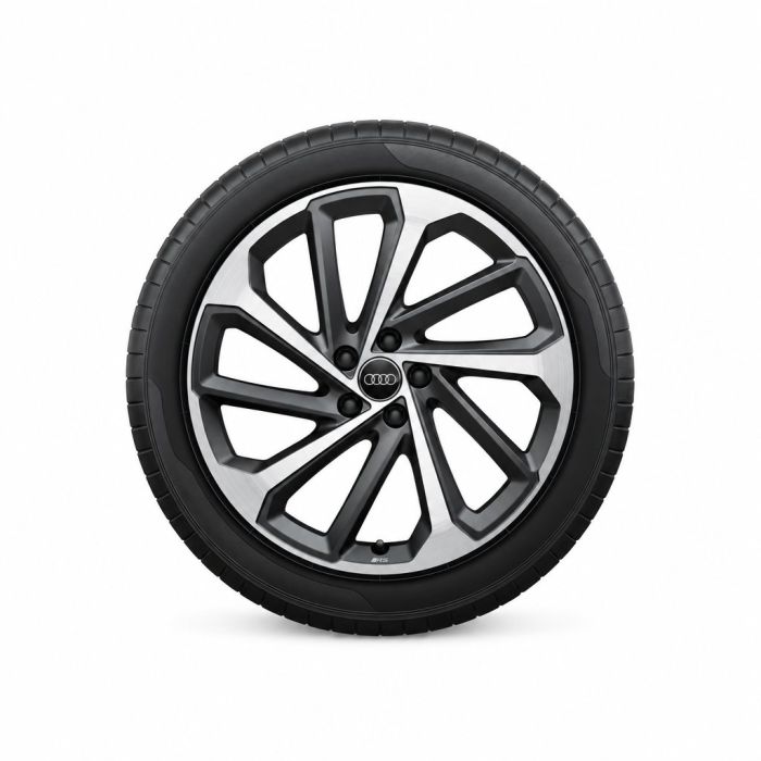 Audi Q5 (GU) velg - grijs-zijdemat