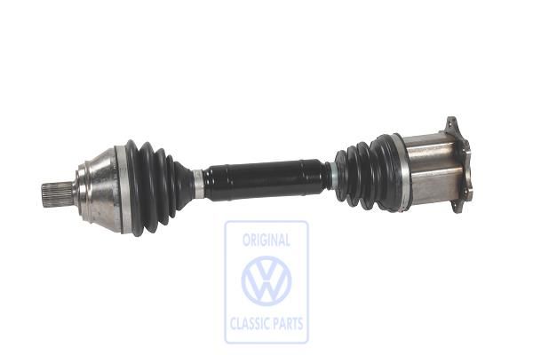 Volkswagen Golf 4 (1J) aandrijfas met homokineten 4WD - linksvoor (BFH)