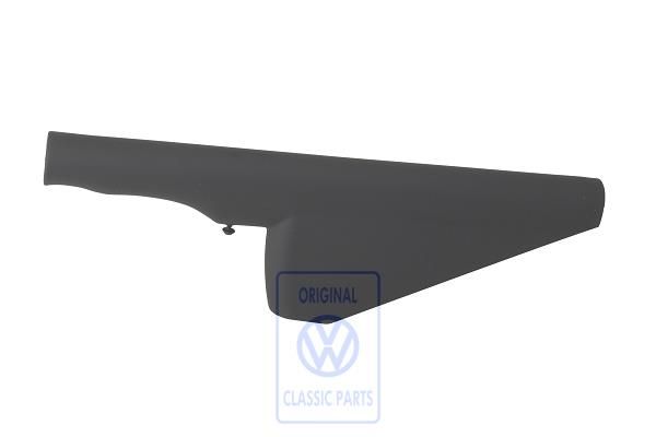Volkswagen New Beetle (9C) handremgreep met bekleding - zwart