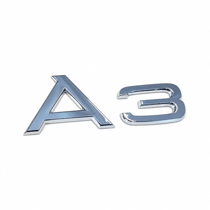 Audi A3 (8P) embleem - chroom