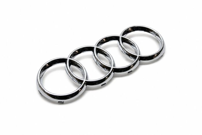 Audi A3 (8P), R8 (Type 42), RS3 (8P) logo - chroom