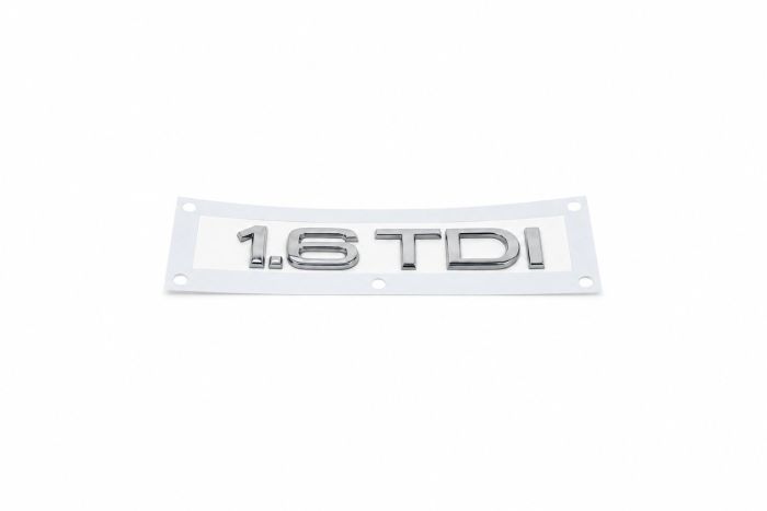 Audi A3 (8P/8V) embleem - chroom
