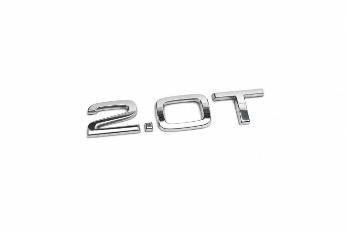 Origineel Audi embleem - chroom