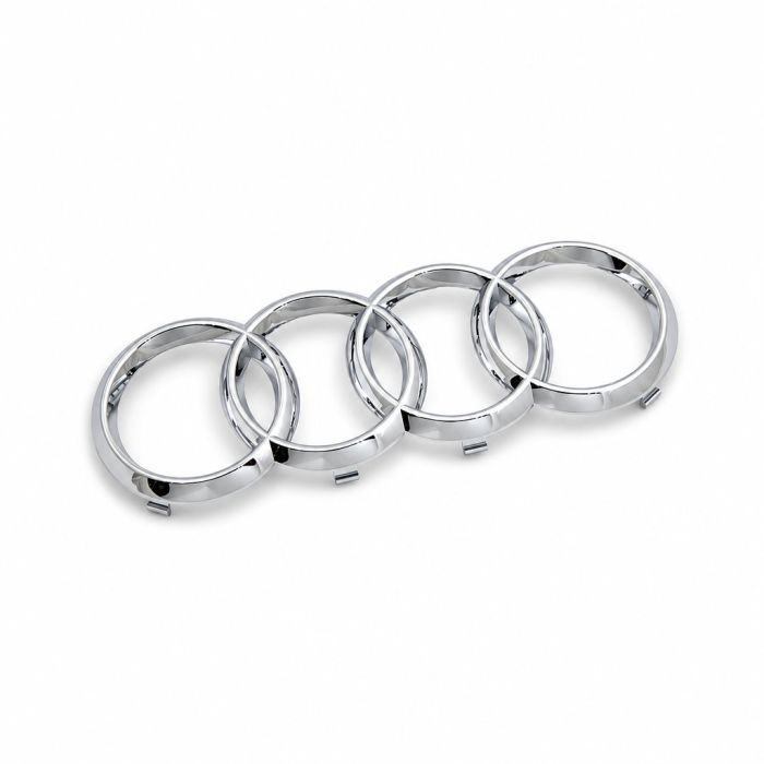 Origineel Audi logo - chroom