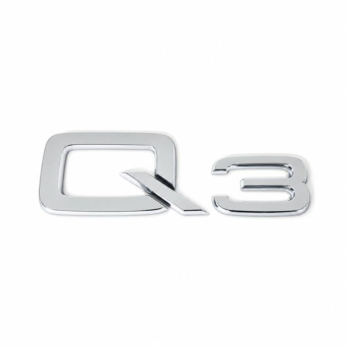 Audi Q3 (8U) embleem - chroom