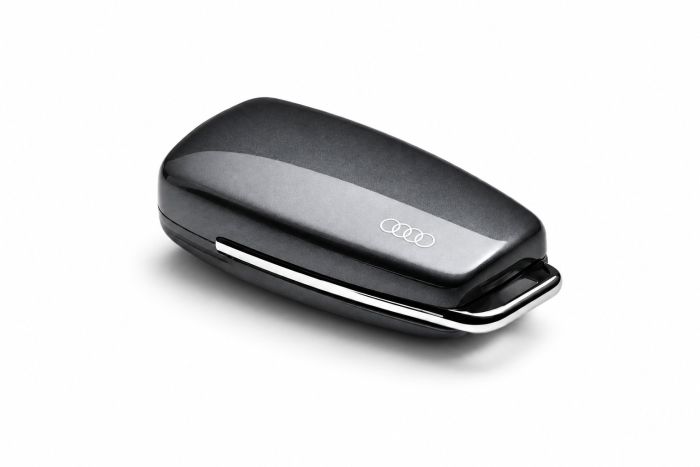 Originele Audi sleutelhoes - grijs