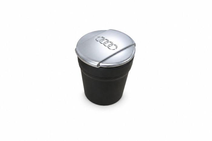 Originele Audi asbak met huis - aluminium
