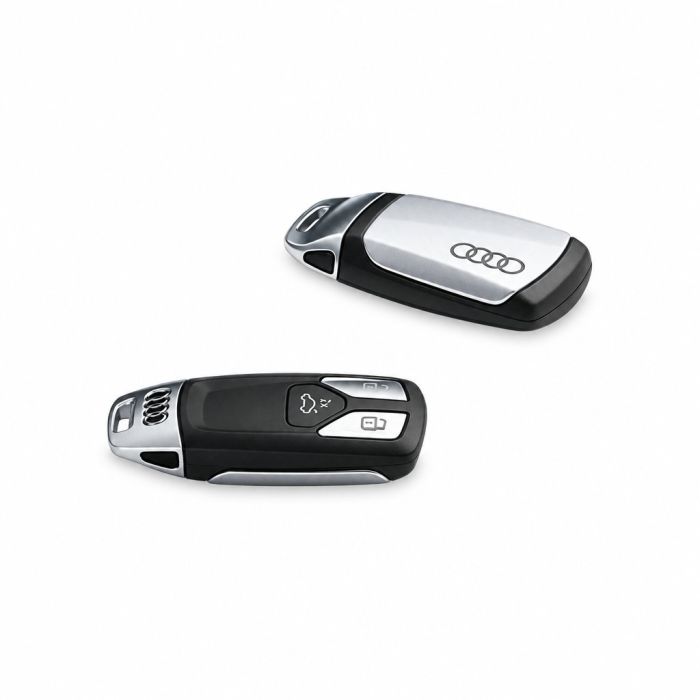 Originele Audi sleutelhoes - floretzilver